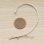 BSC.247 // Long Curved Ear Cuff Findings, 1 Pc