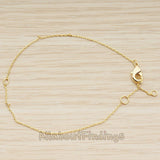 BSC.248 // Pre-Made Bracelet Chain Findings, 1 Pc