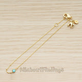 BSC.248 // Pre-Made Bracelet Chain Findings, 1 Pc