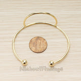 BA.282 // Simple Half Circle Bangle, 1 Pc