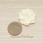 CB.230 // Large Cosmos Wild Flower Flat Back Cabochon, 2 Pc