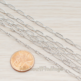 CH.014 // Textured Oval Link Chain, 1 Meter