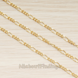 CH.026-02 // Large Figaro Chain, 1 Meter