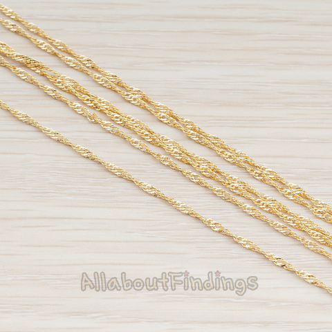 CH.027 // 1.5mm Twisted Chain, 1 Meter