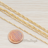 CH.027 // 1.5mm Twisted Chain, 1 Meter