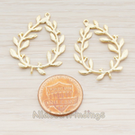 CN.016 // Laurel Wreath Connector, 2 Pc