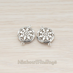 CN.033 // Gothic Celtic Round Connector, 2 Pc