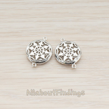 CN.033 // Gothic Celtic Round Connector, 2 Pc