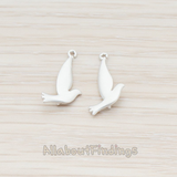 CN.099 // Simple Dove Bird Connector, 2 Pc