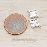 CN.117 // Four Leaf Clover Connector, 2 Pc