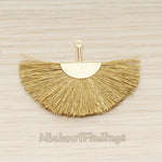 PD.1774 // Thread Tassels, Fan Shape Tassels Pendant, 1 Pc