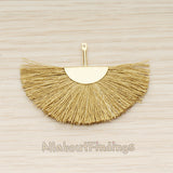 PD.1774 // Thread Tassels, Fan Shape Tassels Pendant, 1 Pc