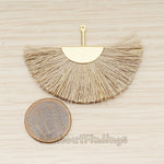 PD.1774 // Thread Tassels, Fan Shape Tassels Pendant, 1 Pc