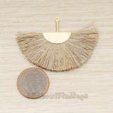 PD.1774 // Thread Tassels, Fan Shape Tassels Pendant, 1 Pc