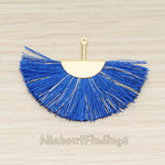 PD.1774 // Thread Tassels, Fan Shape Tassels Pendant, 1 Pc