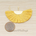 PD.1774 // Thread Tassels, Fan Shape Tassels Pendant, 1 Pc