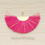 PD.1774 // Thread Tassels, Fan Shape Tassels Pendant, 1 Pc