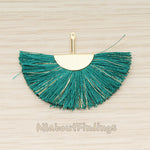 PD.1774 // Thread Tassels, Fan Shape Tassels Pendant, 1 Pc