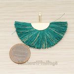 PD.1774 // Thread Tassels, Fan Shape Tassels Pendant, 1 Pc