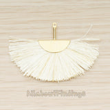 PD.1774 // Thread Tassels, Fan Shape Tassels Pendant, 1 Pc