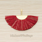 PD.1774 // Thread Tassels, Fan Shape Tassels Pendant, 1 Pc