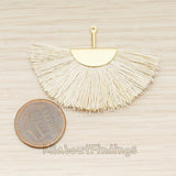 PD.1774 // Thread Tassels, Fan Shape Tassels Pendant, 1 Pc