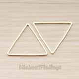 PD.1009-05 // 30mm Triangle Link Pendant, 2 Pc