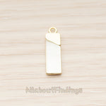 PD.1783 // White Shell Pendant, mother-of-pearl Pendant, 1 Pc