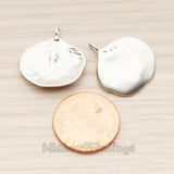 PD.1785 // Circle Leaf Pendant, 2 Pc