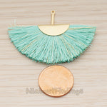 PD.1774 // Thread Tassels, Fan Shape Tassels Pendant, 1 Pc