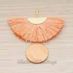 PD.1774 // Thread Tassels, Fan Shape Tassels Pendant, 1 Pc