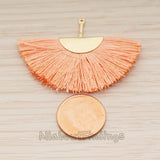 PD.1774 // Thread Tassels, Fan Shape Tassels Pendant, 1 Pc