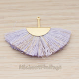 PD.1774 // Thread Tassels, Fan Shape Tassels Pendant, 1 Pc