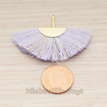 PD.1774 // Thread Tassels, Fan Shape Tassels Pendant, 1 Pc