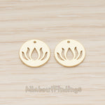 PD.1806 // Silhouette Leaf Pendant , 2 Pc