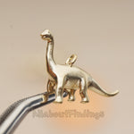 PD.1799 // Brachiosaurus, Dinosaur Pendant , 2 Pc