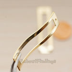 PD.1815 // Wave Rectangle Link Pendant , 2 Pc