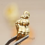 PD.1834 // Type 4. Conch Seashell Pendant , 2 Pc