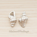 PD.1834 // Type 4. Conch Seashell Pendant , 2 Pc