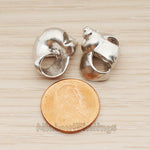 PD.1835 // Type 5. Conch Seashell Pendant , 2 Pc