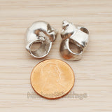 PD.1835 // Type 5. Conch Seashell Pendant , 2 Pc