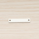 SG.021 // 5 x 25mm Rectangle Surgical Steel Connector Pendant, 2 Pc