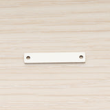 SG.021 // 5 x 25mm Rectangle Surgical Steel Connector Pendant, 2 Pc