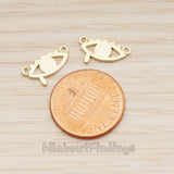 PD.1885 // Tiny Tear Eye Pendant, 2 Pc