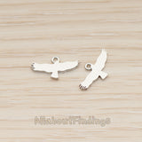 PD.1887 // Flat Tiny Eagle Pendant, 2 Pc