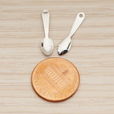 PD.1904 // Small Spoon Pendant, 2 Pc