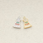 PD.1949 // Christmas Tree Ver.3 Pendant, 2 Pc