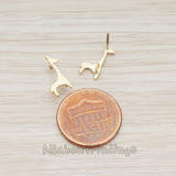 ER.005 // Tiny Giraffe Ear Post, 2 Pc