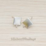 ER.150 // Square Ear Post, 2 Pc