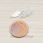 ER.161 // Mini Feather Ear Post, 2 Pc